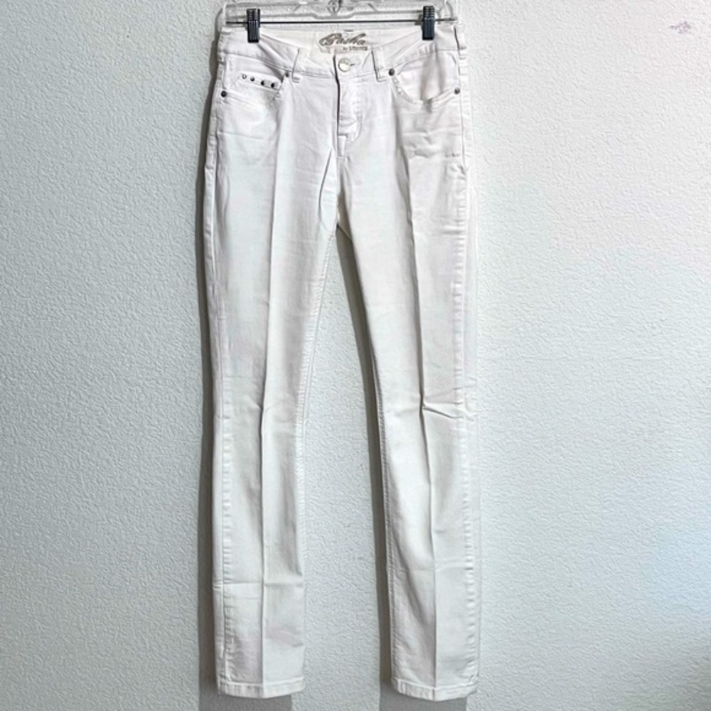 Parasuco Pashu White Jeans Comfort Stretch Size 6